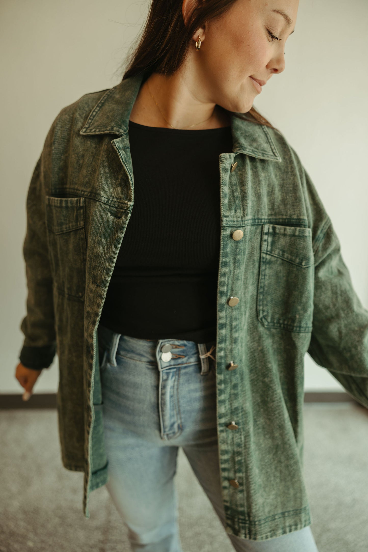 Pine Washed Denim Jacket