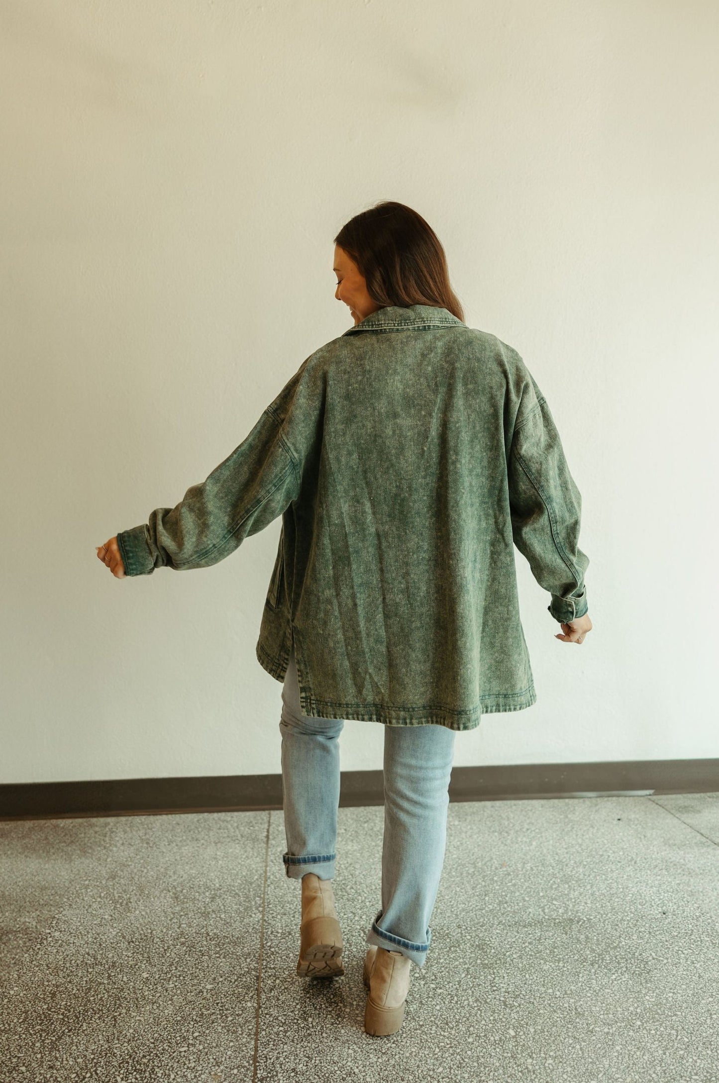 Pine Washed Denim Jacket