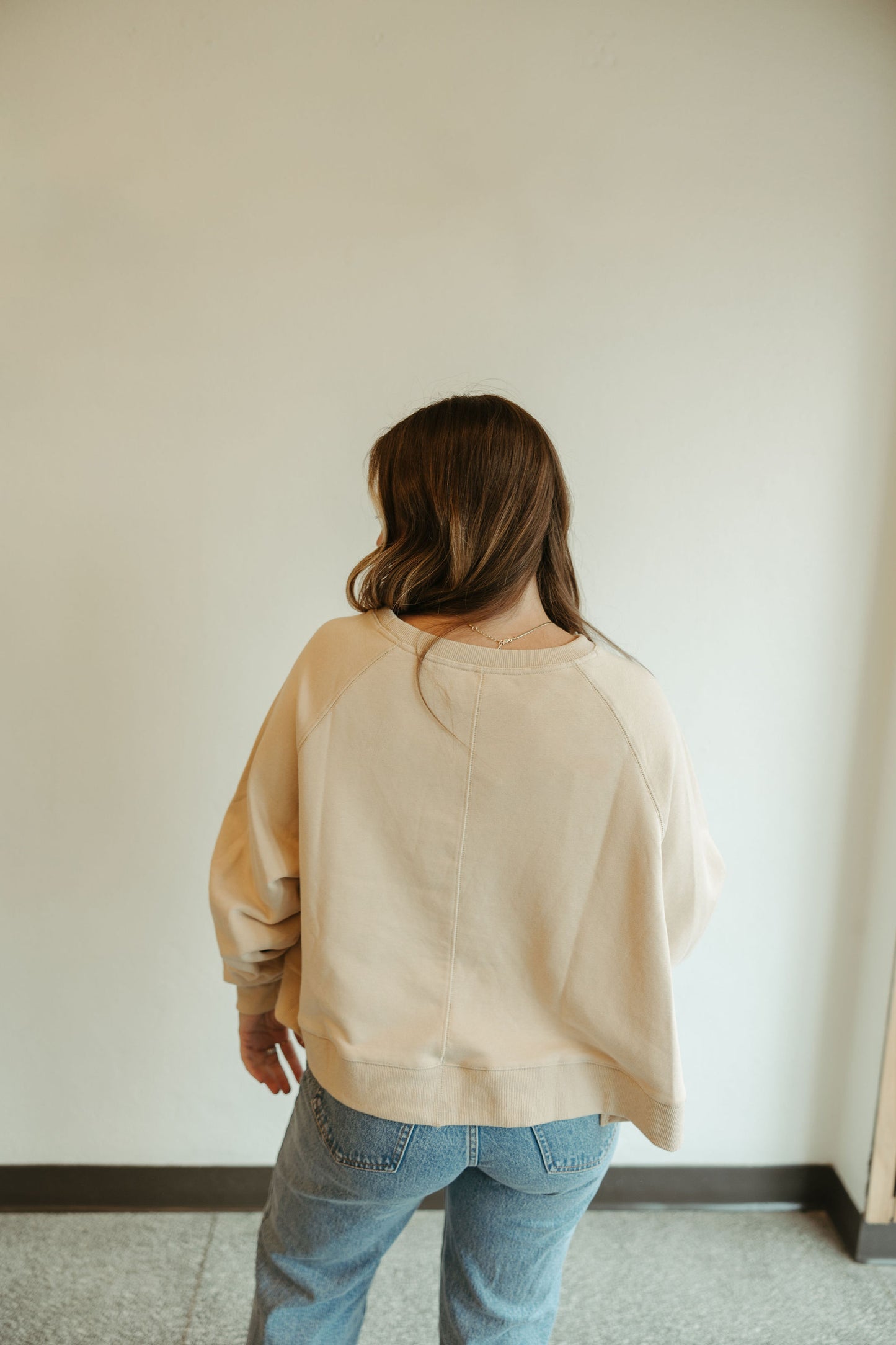 Natural Oversized Pullover