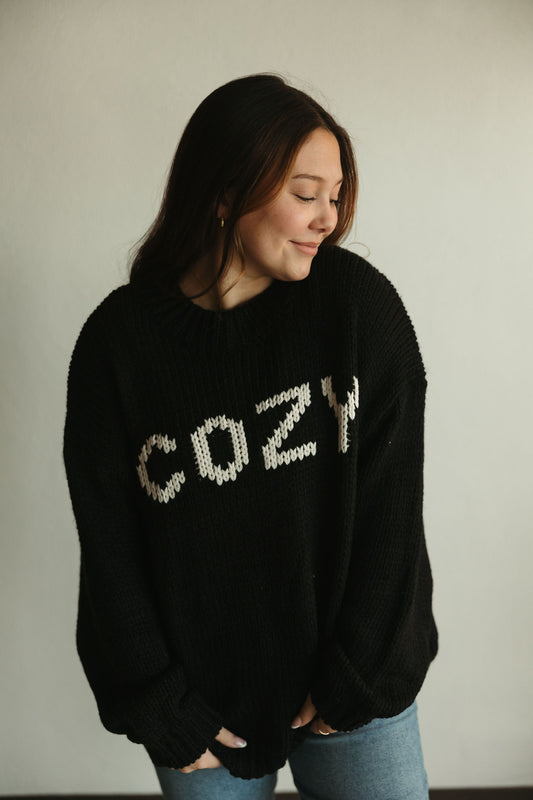 Plus Cozy Knit Sweater