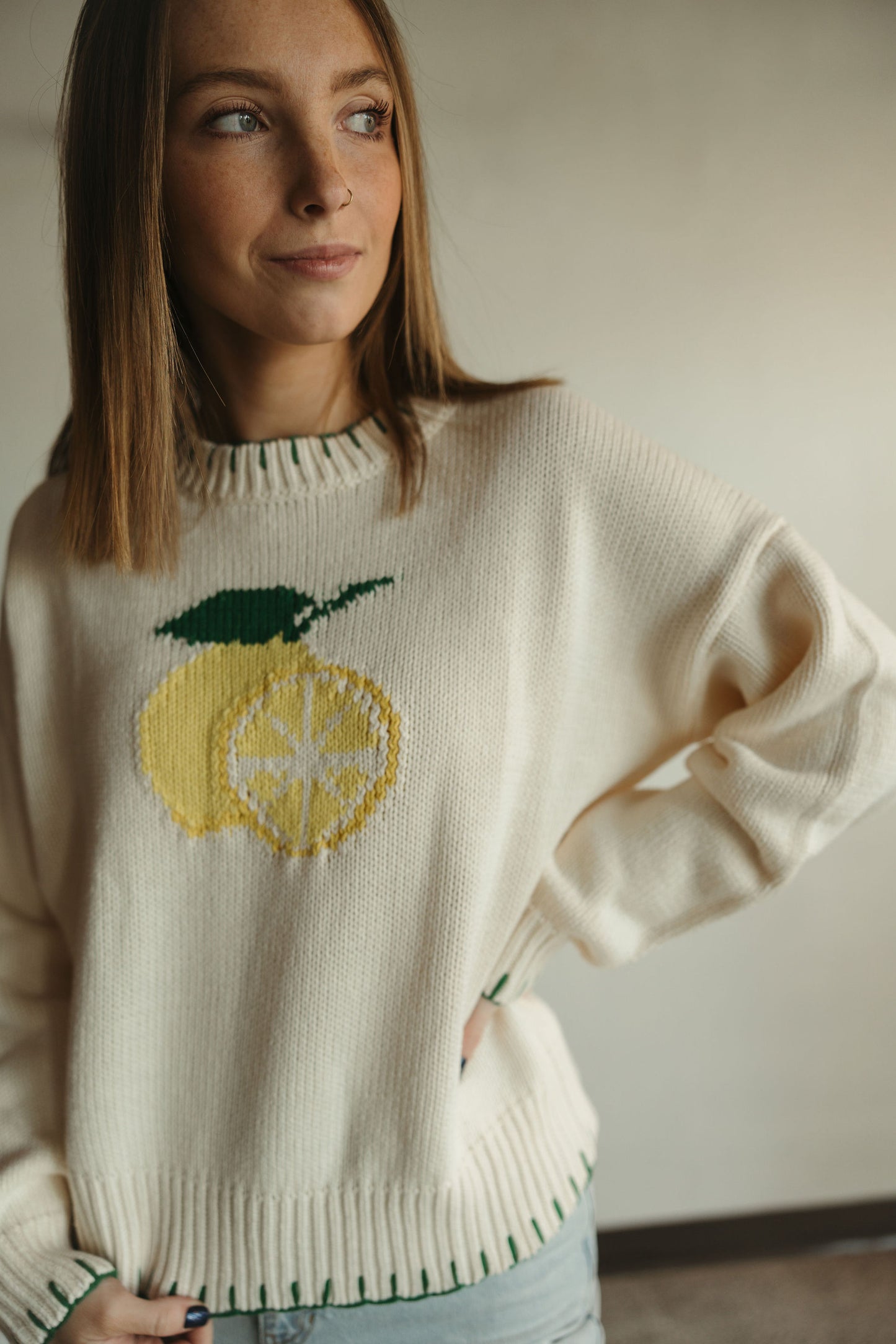 Lemon Squeeze Sweater