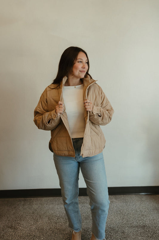 Oat Puffer Jacket