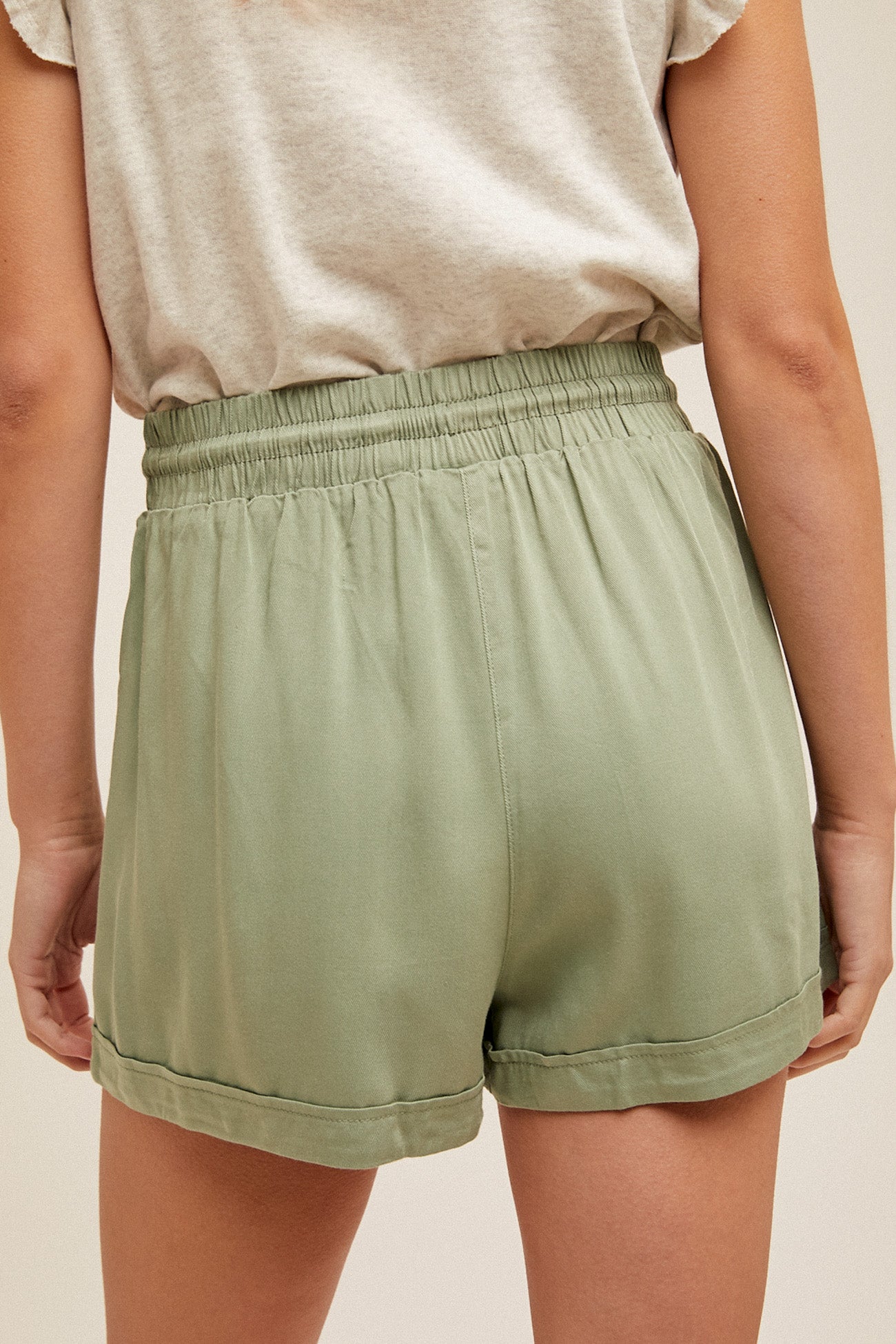 Casual Drawstring Shorts