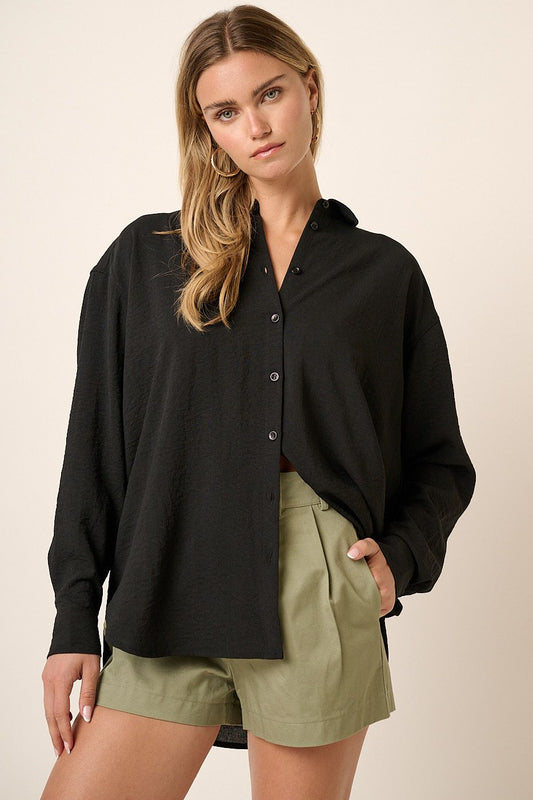 Free Flow Button Down Top