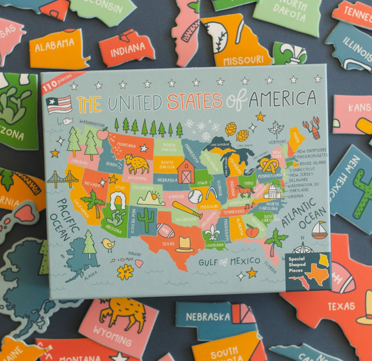 US States Jigsaw Puzzle