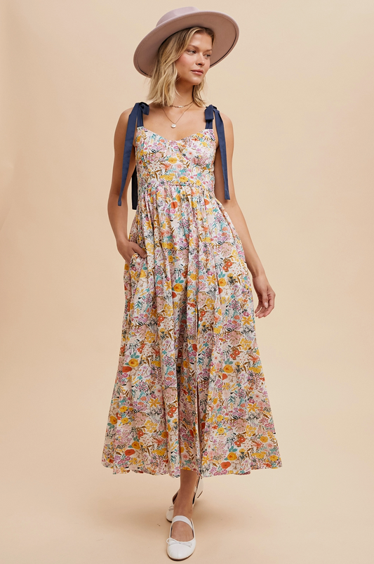 Darling Floral Maxi Dress