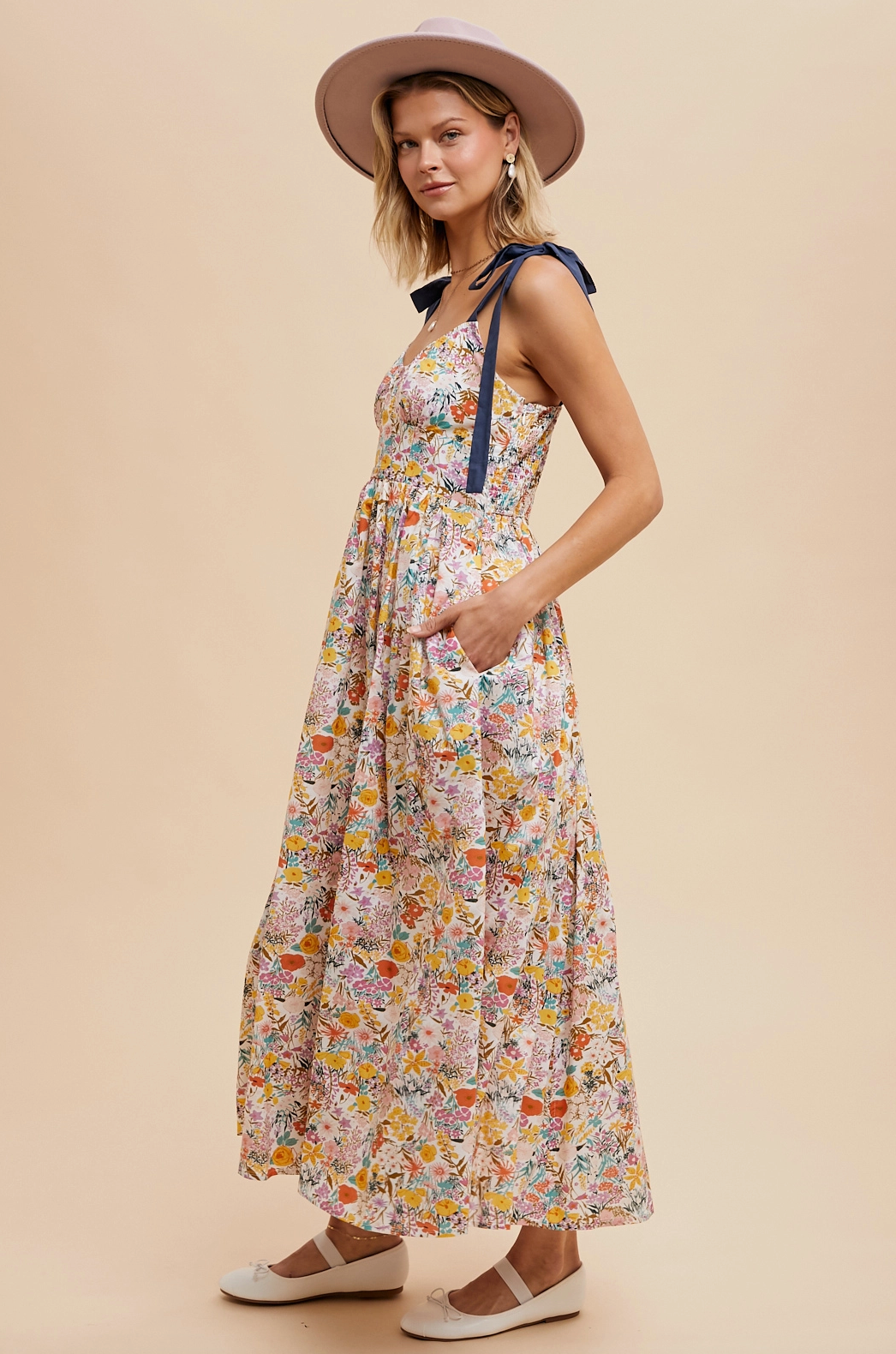 Darling Floral Maxi Dress