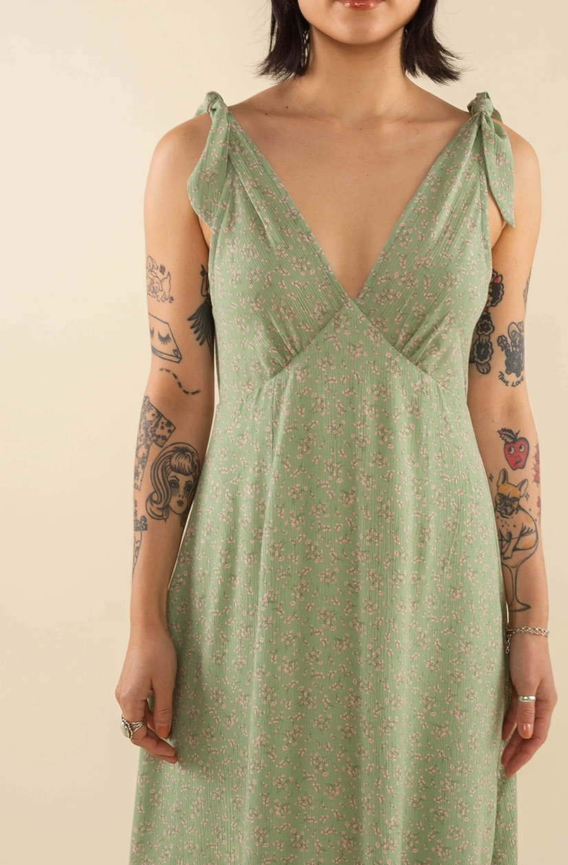 Ditsy Floral Midi Dress