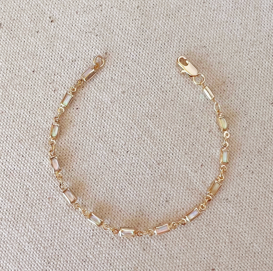 Opal Chain Bracelet