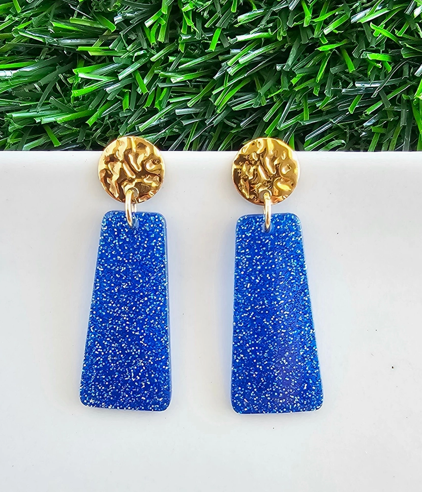 Glitter Gameday Earrings