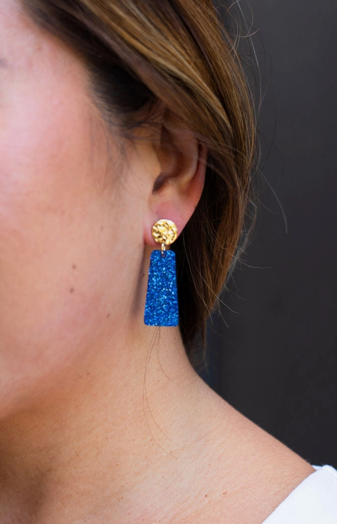 Glitter Gameday Earrings